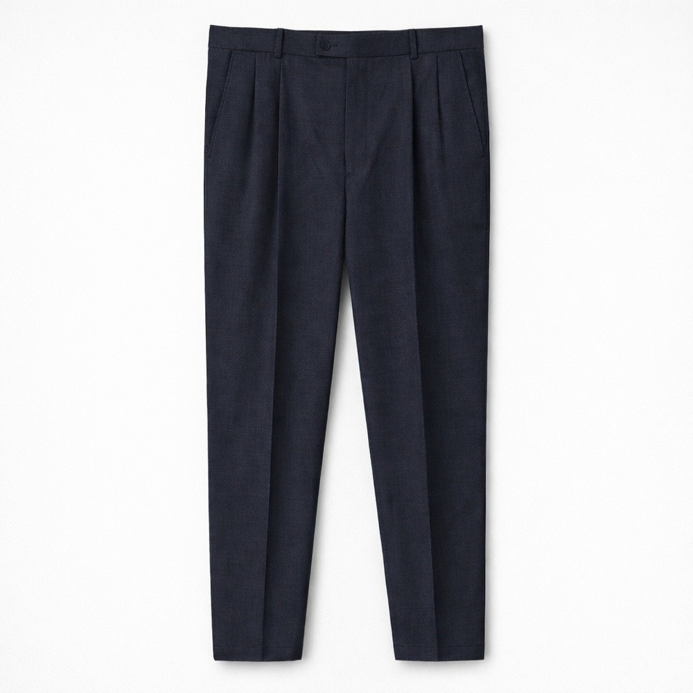 Brooks Brothers 100% Wool Dark Gray Dress Pant Slacks Brooksease Normcore Preppy